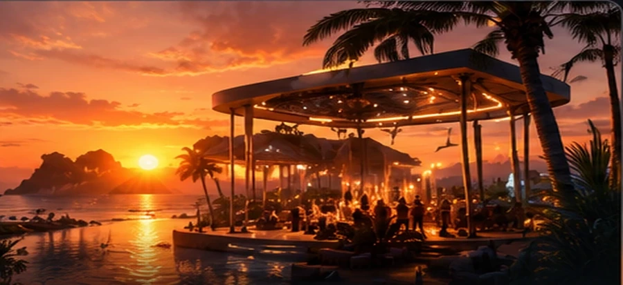 Sunset Beach Party